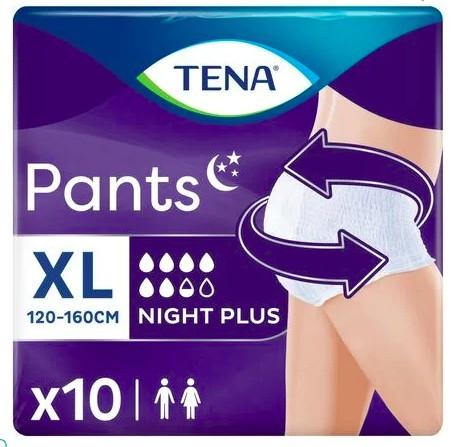 Tena підгузники-трусики Pants Plus Night XL 10шт